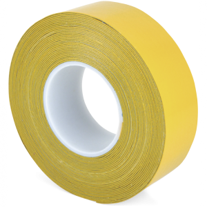 Bodenmarkierungsband WT-5846 mit glatter Oberfl&auml;che, PU, Gelb, 50 mm x 12,5 m