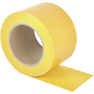 Universelles Bodenmarkierungsband WT-5125, PVC, Gelb, 75 mm x 10 m