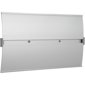 Schild Elegantes Leitsystem, Ausf&uuml;hrung Wandmontage, Alu, eloxiert, 400x200 mm