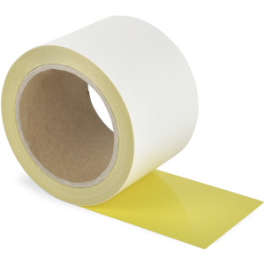 Schmutzresistentes Bodenmarkierungsband WT-5229, Polyester, Gelb, 75 mm x 15 m