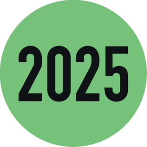 Dreifke&reg; Klebepunkte/Markierungspunkte - gr&uuml;n - aus Papier, 2025 - Rolle - 35...
