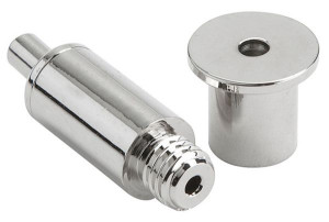 Deckenautomatik/Seilspanner 40 mm Messing vernickelt