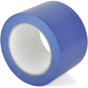 Standard-Bodenmarkierungsband WT-5160, PVC, Dunkelblau, 75 mm x 33 m