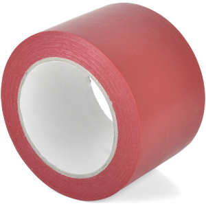 Standard-Bodenmarkierungsband WT-5160, PVC, Rot, 75 mm x 33 m