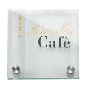 GALERIE T&uuml;rschild, Format: 150x150 mm + 2 Halter i7324