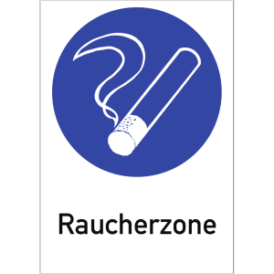 Dreifke&reg; Kunststoff-Schild "Rauchen gestattet", 21x29,7cm (BxH), 1 St&uuml;ck, Pra...