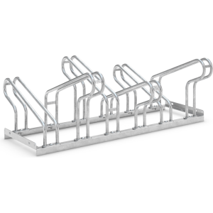 Fahrradständer Bügelparker 2156 BF | 6 Räder zweiseitig | RA 390mm