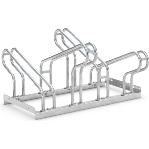 Fahrradständer Bügelparker 2154 BF | 4 Räder zweiseitig | RA 390mm