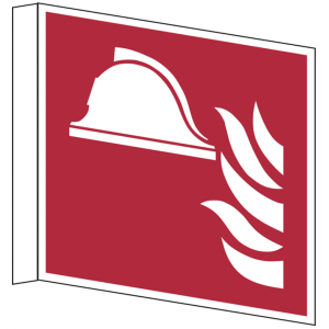 Dreifke&reg; Brandschutzzeichen mittel und Ger&auml;te zur Brandbek&auml;mpfung Fahnenschil...