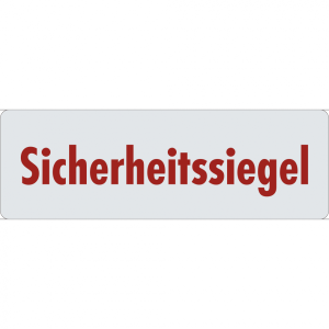 Dreifke&reg; Sicherheitssiegel, Folie mit Schachbrettmuster, 75x25 mm, 500 St&uuml;ck/...