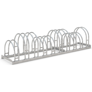 Fahrradständer Bogenparker 5160 | 10 Räder zweiseitig | B1750mm