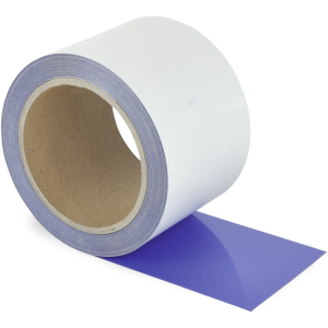 Schmutzresistentes Bodenmarkierungsband WT-5229, Polyester, Blau, 75 mm x 15 m
