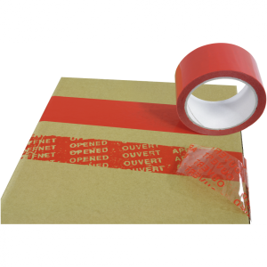 Security Tape, F&auml;lschungssicheres Sicherheitsklebeband, Polyester, 50 mm x 50 m