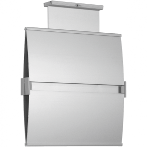 Schild Elegantes Leitsystem, Ausf&uuml;hrung Deckenmontage, Alu, eloxiert, 200x200 mm