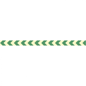 Dreifke&reg; Markierungsstreifen m. gr&uuml;nen Richtungspfeilen,nachleucht.,160-mcd,A...