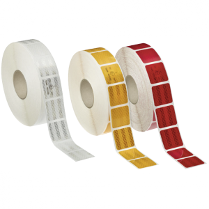 3M Konturmarkierung nach ECE-104, Folie reflekt.,Planenaufbau, gelb, 52 mm x lfm