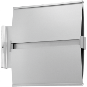 Schild Elegantes Leitsystem, Ausf&uuml;hrung Fahnenmontage, Alu, eloxiert, 200x200 mm