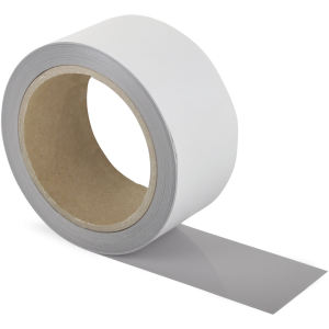 Schmutzresistentes Bodenmarkierungsband WT-5229,Polyester, Hellgrau,50 mm x 15 m