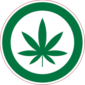 Dreifke&reg; Verbotsschild, Cannabis erlaubt - praxisbew&auml;hrt - 200 mm Folie selbs...