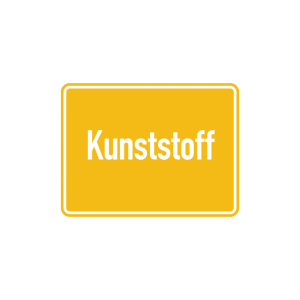 Dreifke&reg; Abfallkennzeichen, Kunststoff, 150 x 200 mm, Folie selbstklebend 1 Stk.