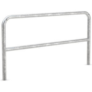 Fahrrad Anlehnbügel mit Knierohr 9230 | Stahl zn | Einbetonieren | B1500mm