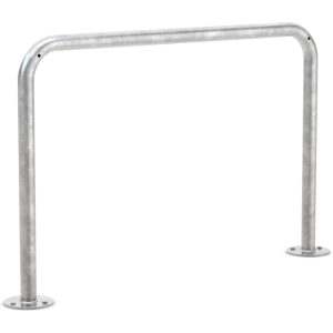 Fahrrad Anlehnbügel 9121 | Stahl zn | Aufdübeln | B1200mm
