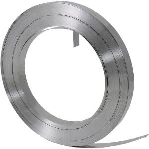 Stahlband V2A 19 x 0,7 mm (19 mm br. 3/4"), 19 mm x 30 m, Rolle