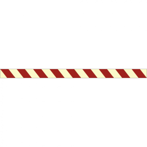 Dreifke&reg; Markierungsstreifen rechtsweisend, Alu,langnachleuchtend/rot,160-mcd...