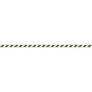 Dreifke&reg; Trittschutzstreifen Warnmarkierung, Alu, nachl., 310-mcd, 25x1000 mm