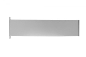 CITY-GUIDE Hohlkammerprofil silber eloxiert 15 x 85 cm