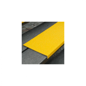 Antirutschkantenprofil GFK Extra Stark, Kunststoff, gelb, 230x600 mm