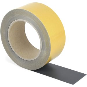 Universelles Bodenmarkierungsband WT-5125, PVC, Dunkelgrau, 50 mm x 10 m