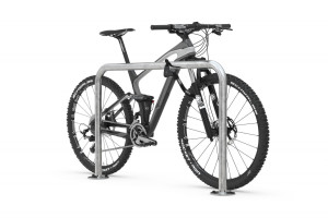 Fahrrad Anlehnbügel 9110 | Stahl zn | Einbetonieren | B1000mm