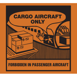 Dreifke&reg; Verpackungsetiketten, Cargo aircraft only - verschiedene Ausf&uuml;hrunge...