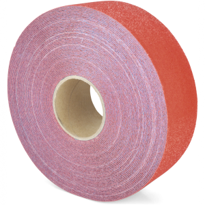 Bodenmarkierungsband WT-5845, PU, Rutschhemmung R11, Rot, 75 mm x 25 m