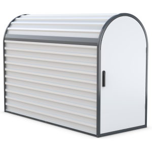Dreifke&reg; BikeBox 3 - Stilvolle Fahrradgarage - mit Einhebelgriff-Zylinderschl...