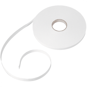 Doppels. PE-Schaumstoff-Klebeband wei&szlig;, Kleber Synthese-Kautschuk, 19 mm x 66 m