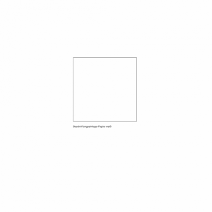 Papier Beschriftungseinleger f&uuml;r T&uuml;rschilder 150x150 mm - Packung = 10 St&uuml;ck,...