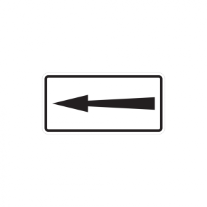 Dreifke&reg; Piktogramm, Richtungspfeil, Folie, 50 x 100 mm, Folie selbstklebend ...