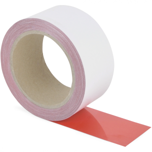 Schmutzresistentes Bodenmarkierungsband WT-5229, Polyester, Rot, 50 mm x 15 m