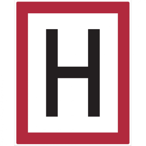 Dreifke&reg; Feuerwehrschild, Hinweisschild auf einen Hydranten - DIN 4066 | Alu ...