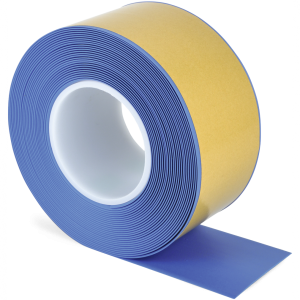 Dreifke&reg; Bodenmarkierungsband WT-500 mit abgeschr&auml;gten Kanten, PVC, Blau, 75 ...