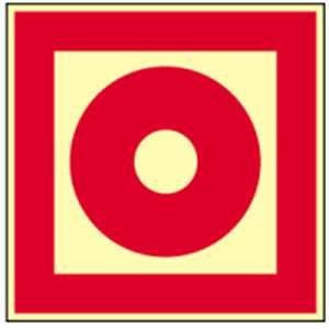 Dreifke&reg; Schild Brandmelder HIGHLIGHT langnachleuchtend gem&auml;&szlig; ASRA1.3 BGVA8, ...