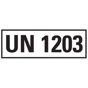 Dreifke&reg; Gefahrgutaufkleber: UN 1203 - Benzin | Folie selbstklebend | 140x50 ...