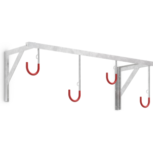 Fahrrad Wandhalterung 3874 | 4 Haken | B1170mm