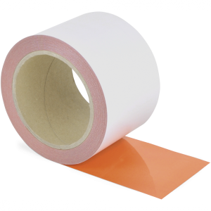 Schmutzresistentes Bodenmarkierungsband WT-5229, Polyester, Orange, 75 mm x 15 m