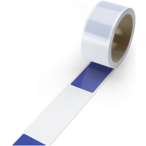 Segmentierte Bodenmarkierungsstreifen WT-5124, PVC, Blau, 50x220 mm, Rolle 10 m