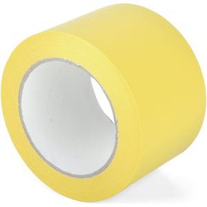 Standard-Bodenmarkierungsband WT-5160, PVC, Gelb, 75 mm x 33 m