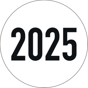 Dreifke&reg; Klebepunkte/Markierungspunkte - wei&szlig; - aus Papier, 2025 - Rolle - 35...