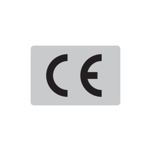 Dreifke&reg; Maschinenkennzeichnung, CE-Kennzeichnung, schwarz/silber - Bund = 25...